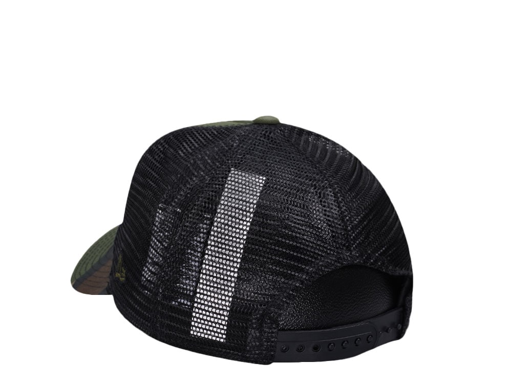 New Era New York Yankees Camo Trucker Kids 9Forty Strapback Casquette