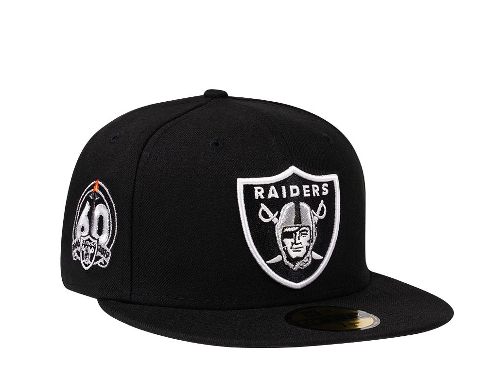 New Era Las Vegas Raiders 60th Season Black Pink Edition 59Fifty Fitted Casquette
