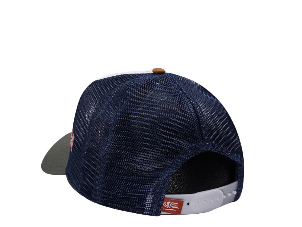 Djinns HFT Oysters and Beer White Coastal Edition Trucker Snapback Casquette