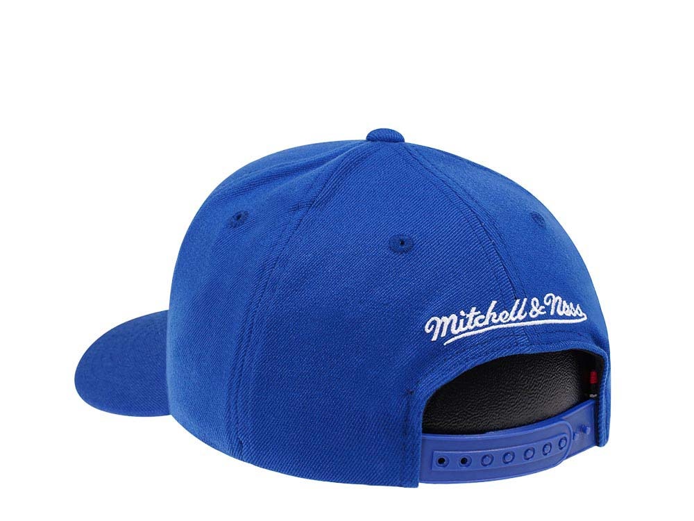 Mitchell & Ness Detroit Pistons Team Ground Red Line Flex Snapback Casquette
