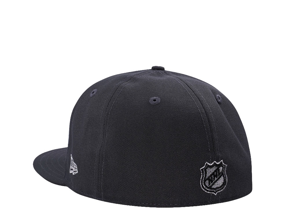 New Era Carolina Hurricanes Stanley Cup Metallic Anthracite Prime Edition 59Fifty Fitted Casquette