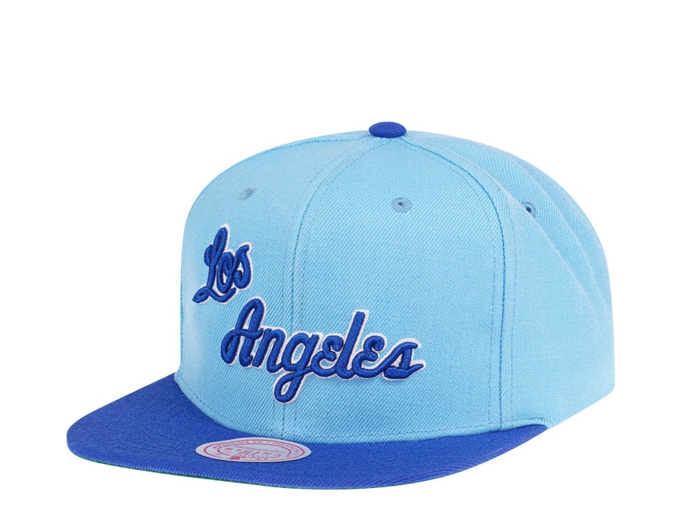 Mitchell & Ness Los Angeles Lakers Team Two Tone Hardwood Classics Snapback Casquette