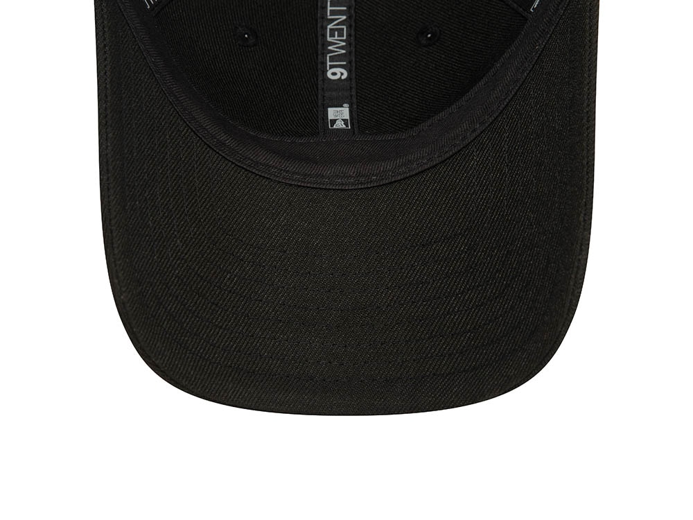 New Era New Era Classic Logo Black and White 9Twenty Strapback Casquette