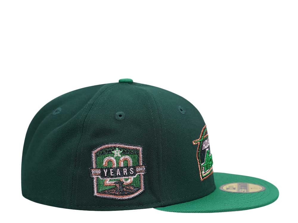 New Era Houston Astros 20th Anniversary Metallic Platinum Two Tone Edition 59Fifty Fitted Casquette