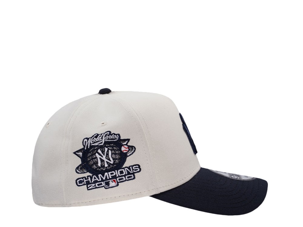 New Era New York Yankees World Series 2000 Champions Two Tone Edition 9Forty A Frame Snapback Casquette