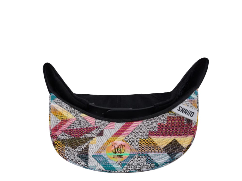 Djinns 5 Panel Rubber Logo Aztek Edition Snapback Casquette