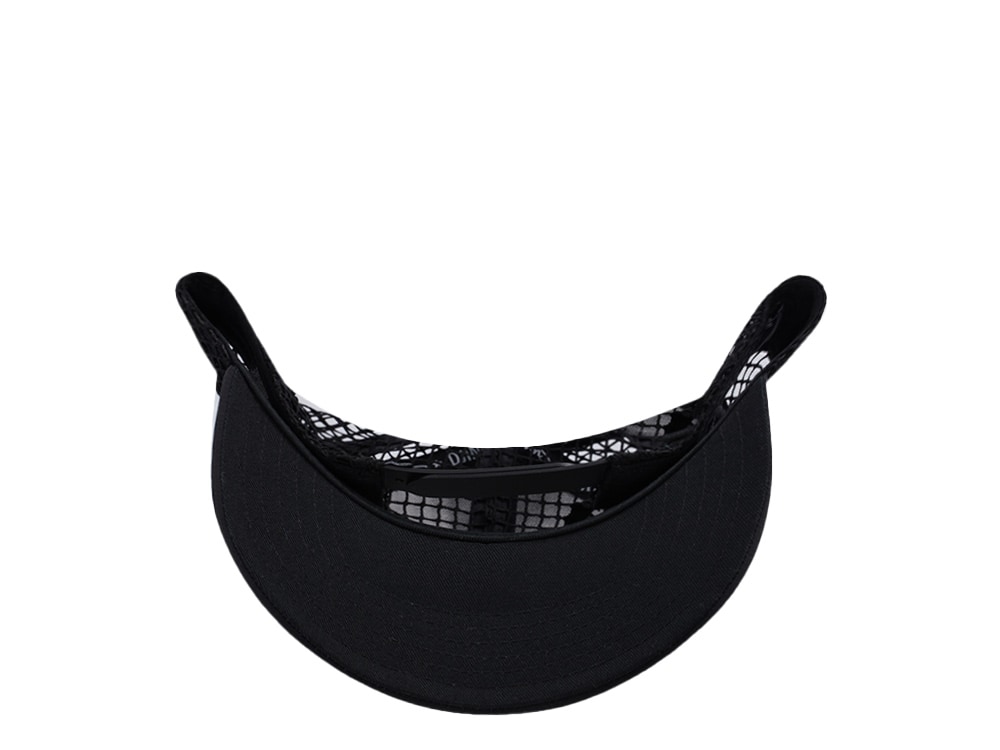 Djinns HFT Black Big Net Mountain Trucker Snapback Casquette