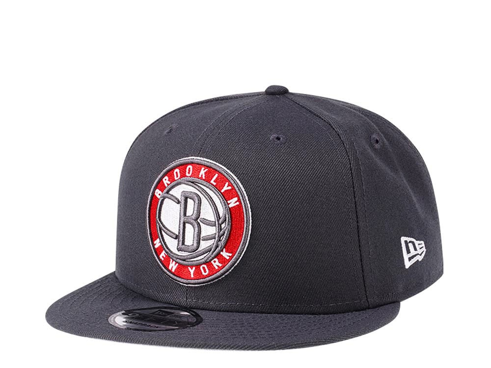 New Era Brooklyn Nets Graphite Red Edition 9Fifty Snapback Casquette