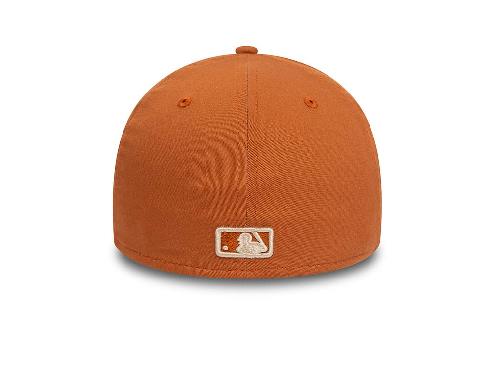 New Era Los Angeles Dodgers Brown League Essential Edition 39Thirty Stretch Casquette