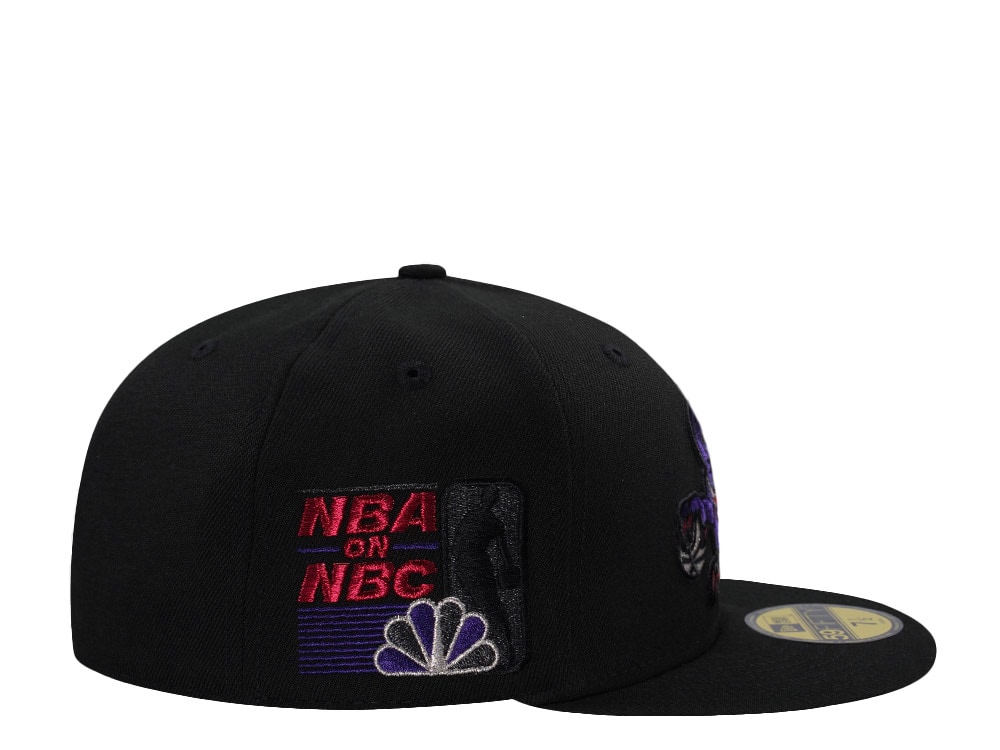 New Era Toronto Raptors NBA on NBC Black Prime Edition 59Fifty Fitted Casquette