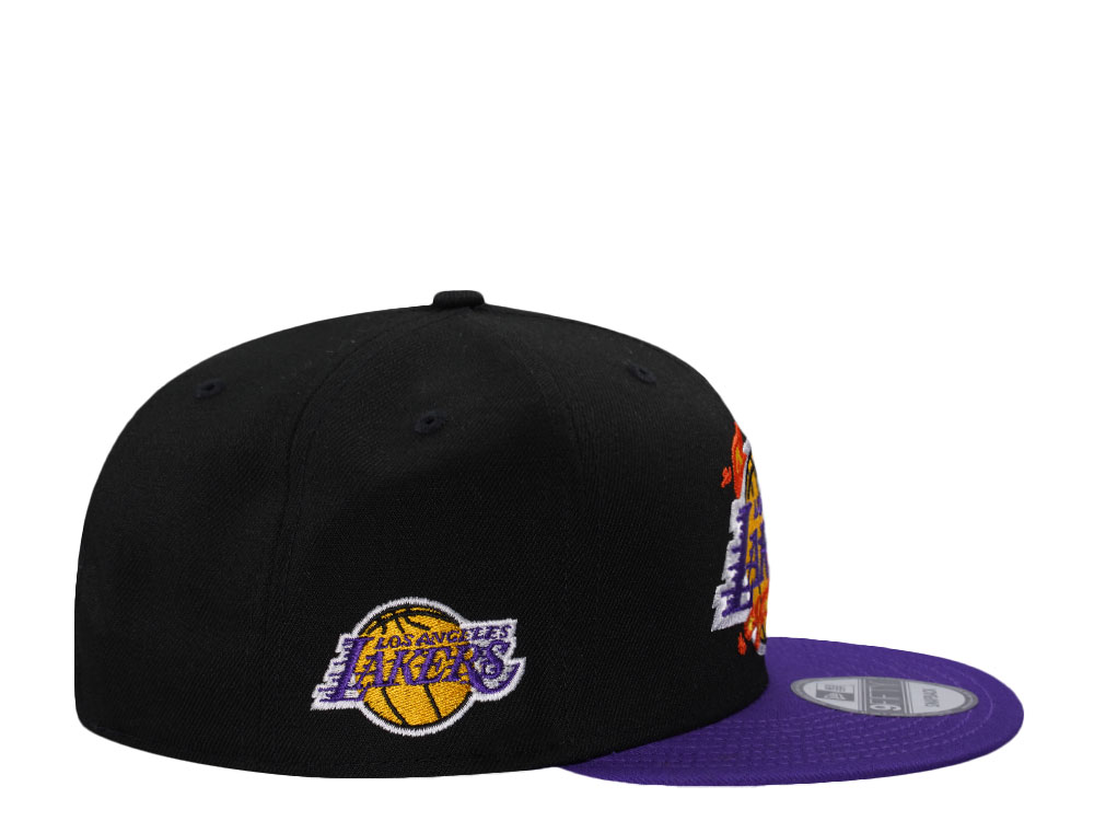 New Era Los Angeles Lakers Flames Prime Edition 9Fifty Snapback Casquette