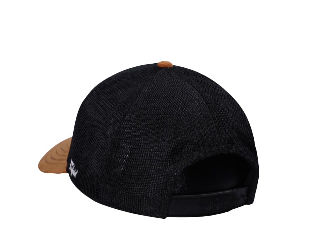 Hatfield Classic Original Black Brown Trucker Snapback Casquette