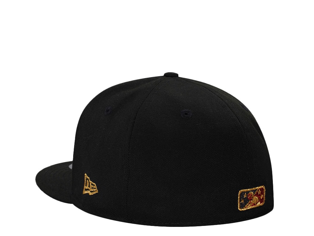 New Era Columbus Clippers Veleros Black Metallic Edition 59Fifty Fitted Casquette