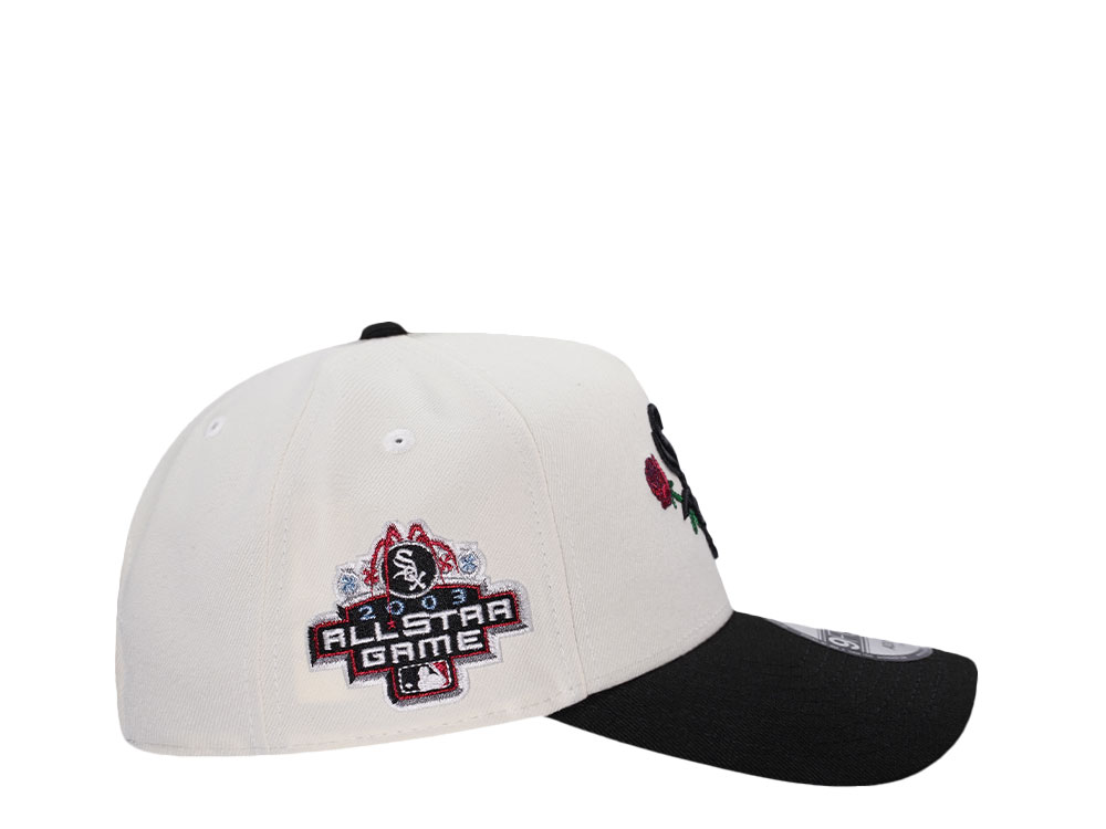 New Era Chicago White Sox All Star Game 2003 Chrome Two Tone Edition 9Forty A Frame Snapback Casquette