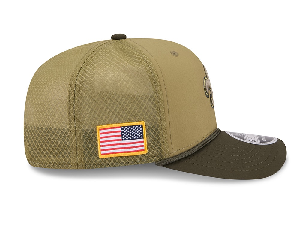 New Era New Orleans Saints Salute To Service 2025 9Seventy Snapback Casquette