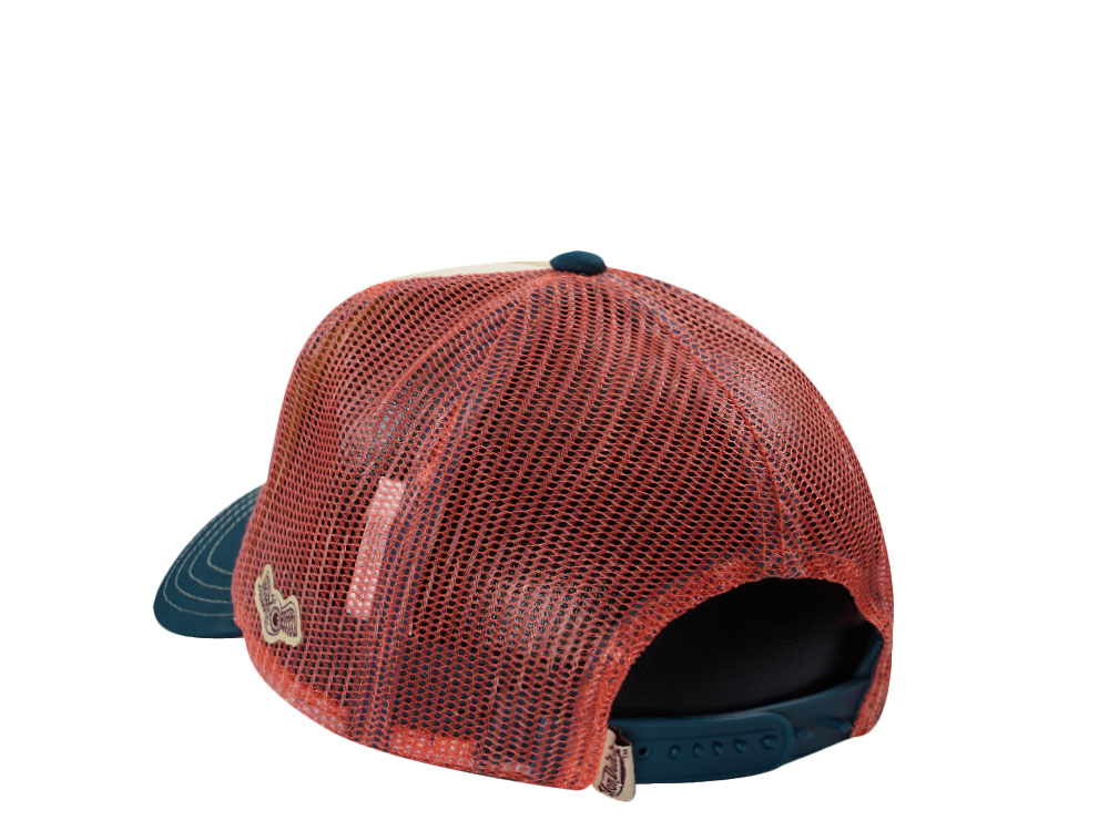 Von Dutch Surf Vintage Sunset Trucker Snapback Casquette