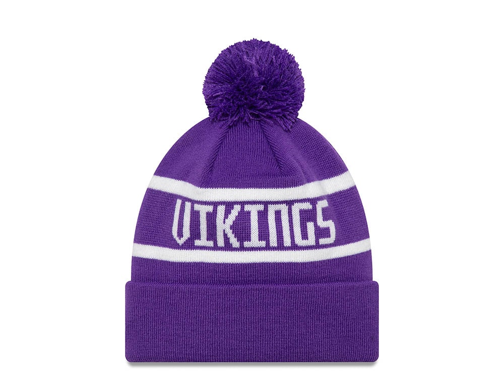 New Era Minnesota Vikings On The Cuff Jake Purple Chapeaux