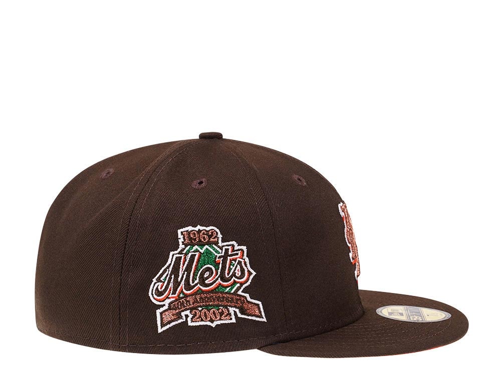 New Era New York Mets 40th Anniversary Copper Coffee Edition 59Fifty Fitted Casquette