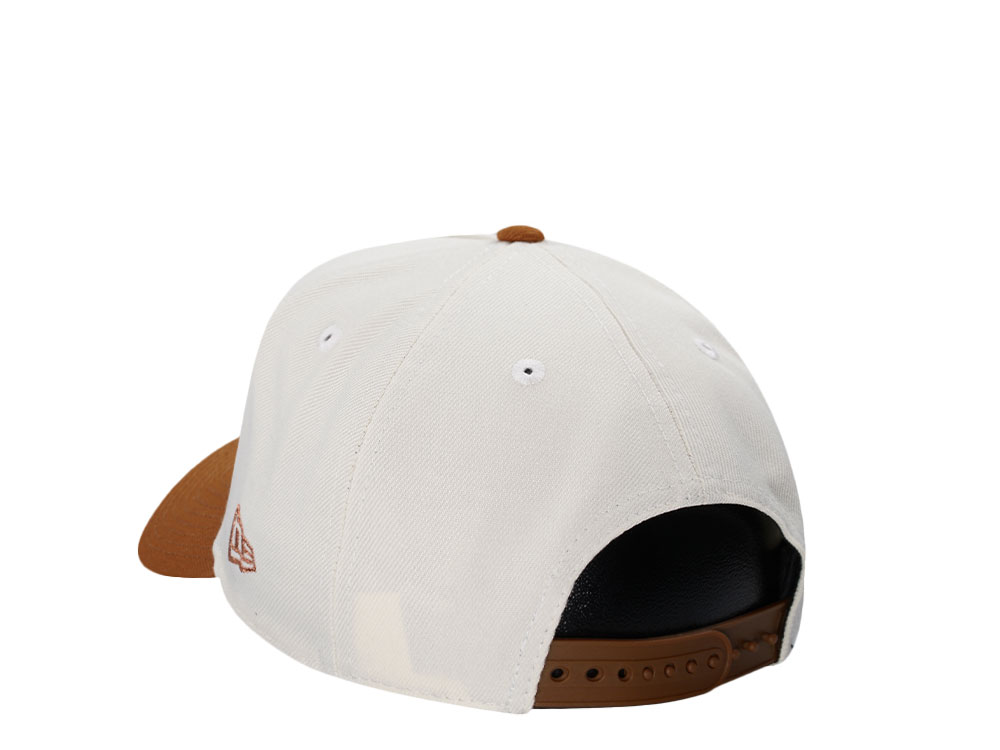 New Era San Diego Padres Chrome Copper Two Tone 9Forty A Frame Snapback Casquette
