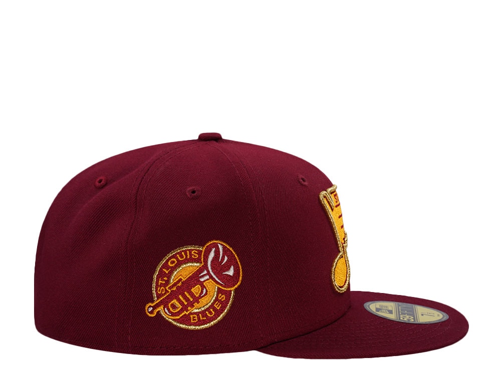 New Era St. Louis Blues Maroon Prime Edition 59Fifty Fitted Casquette