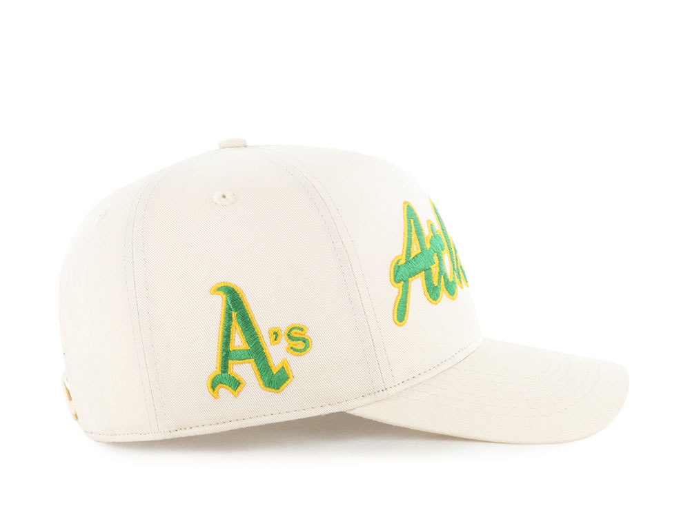 47 Brand Oakland Athletics Cooperstown Brushmark Natural Hitch Snapback Casquette