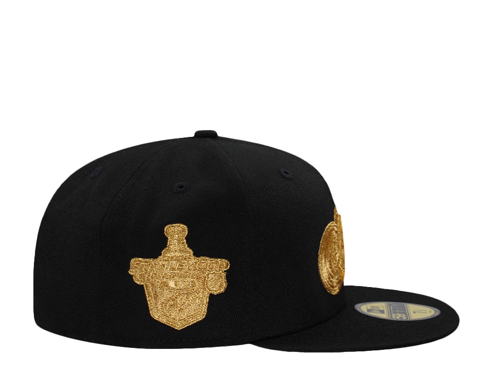 New Era Detroit Red Wings Stanley Cup Champions 2008 24K Edition 59Fifty Fitted Casquette