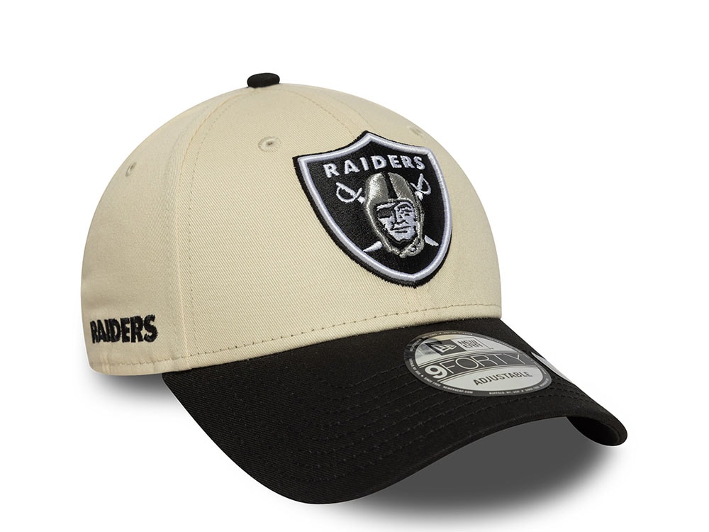 New Era Las Vegas Raiders Wordmark 9Forty Snapback Casquette