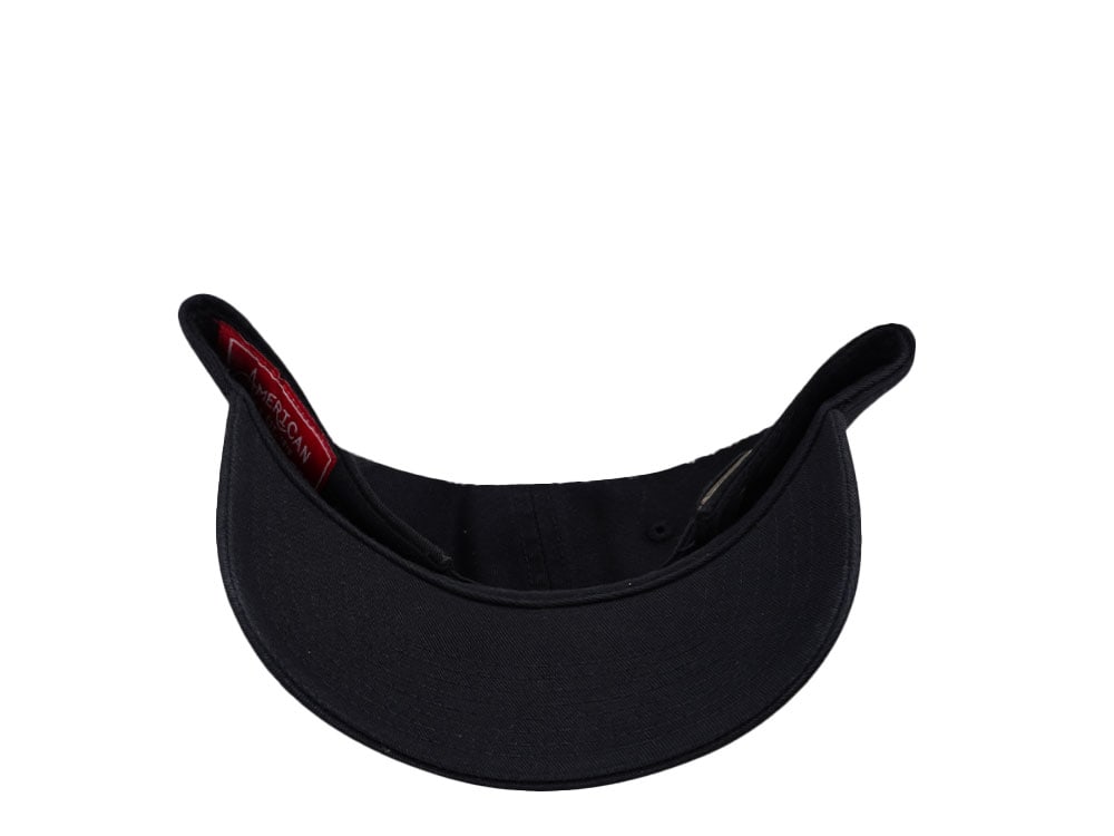 American Needle ACDC Ballpark Black Snapback Casquette