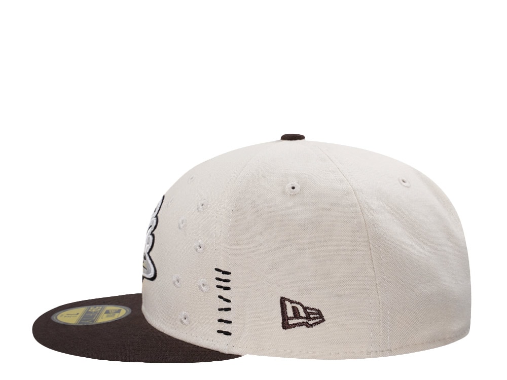 New Era Anaheim Ducks 10th Anniversary Canvas Chrome Two Tone Horror Edition 59Fifty Fitted Casquette