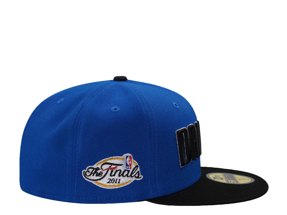 New Era Dallas Mavericks NBA Finals 2011 Blue Edition 59Fifty Fitted Casquette