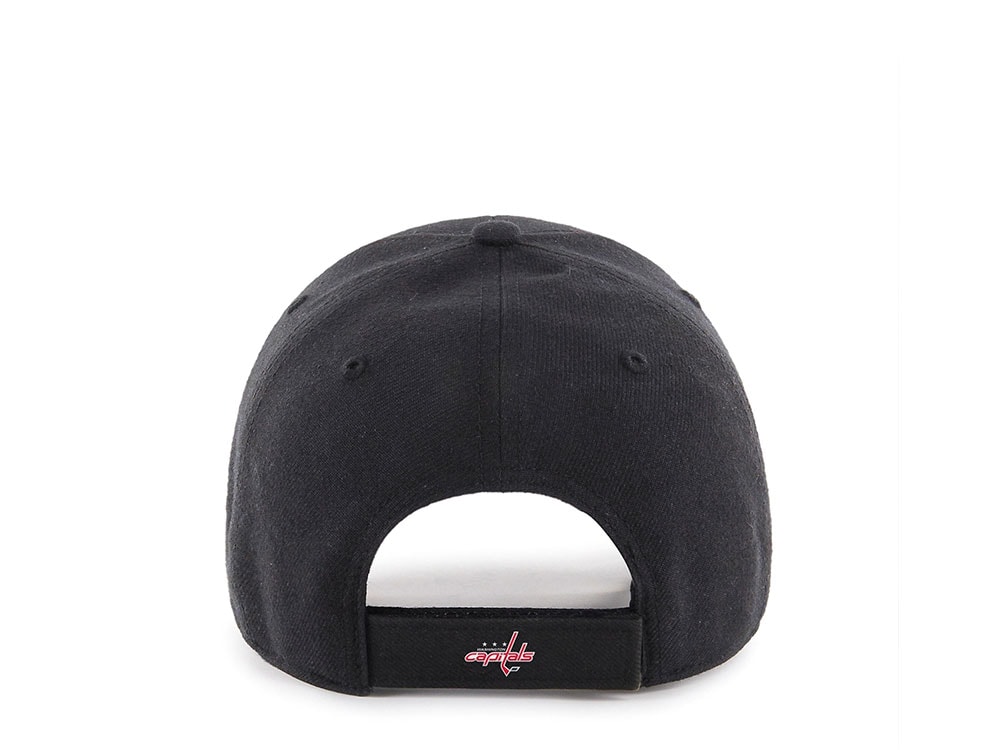 47Brand Washington Capitals Black Classic Strapback Casquette