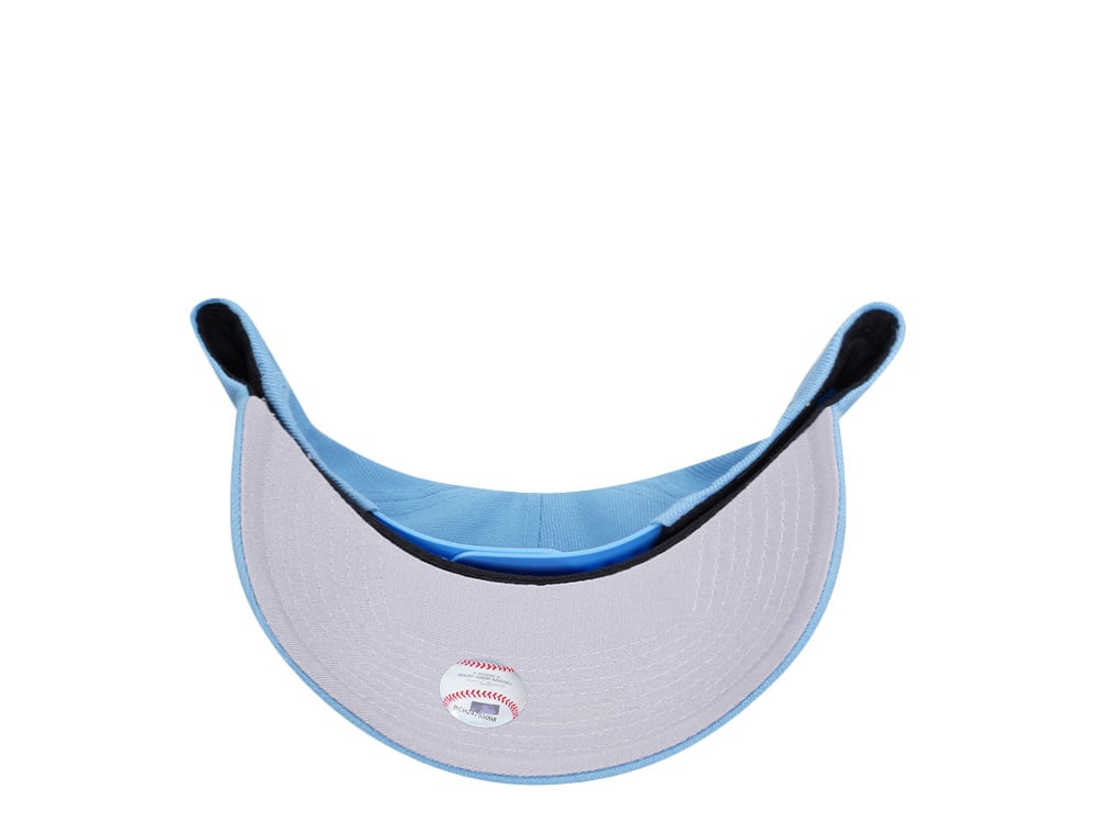 New Era Chicago Cubs Sky Blue Classic Edition 9Forty A Frame Snapback Casquette