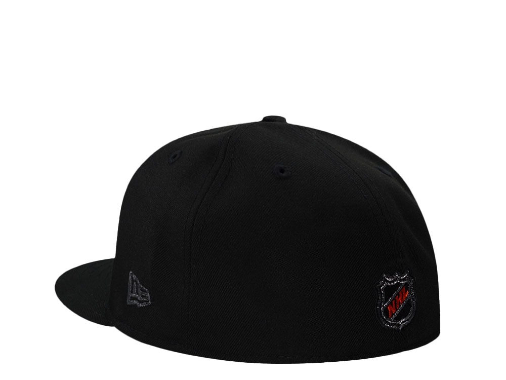 New Era Anaheim Ducks 10th Anniversary Black Prime Edition 59Fifty Fitted Casquette
