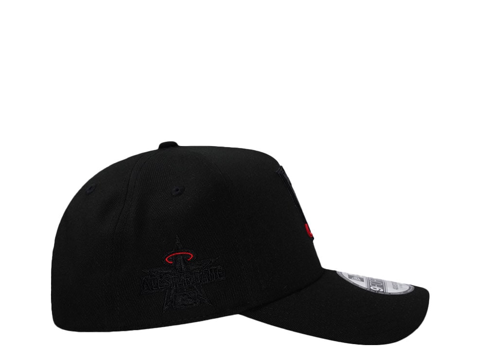 New Era Anaheim Angels All Star Game 2010 Black And Red Edition 9Forty A Frame Snapback Casquette