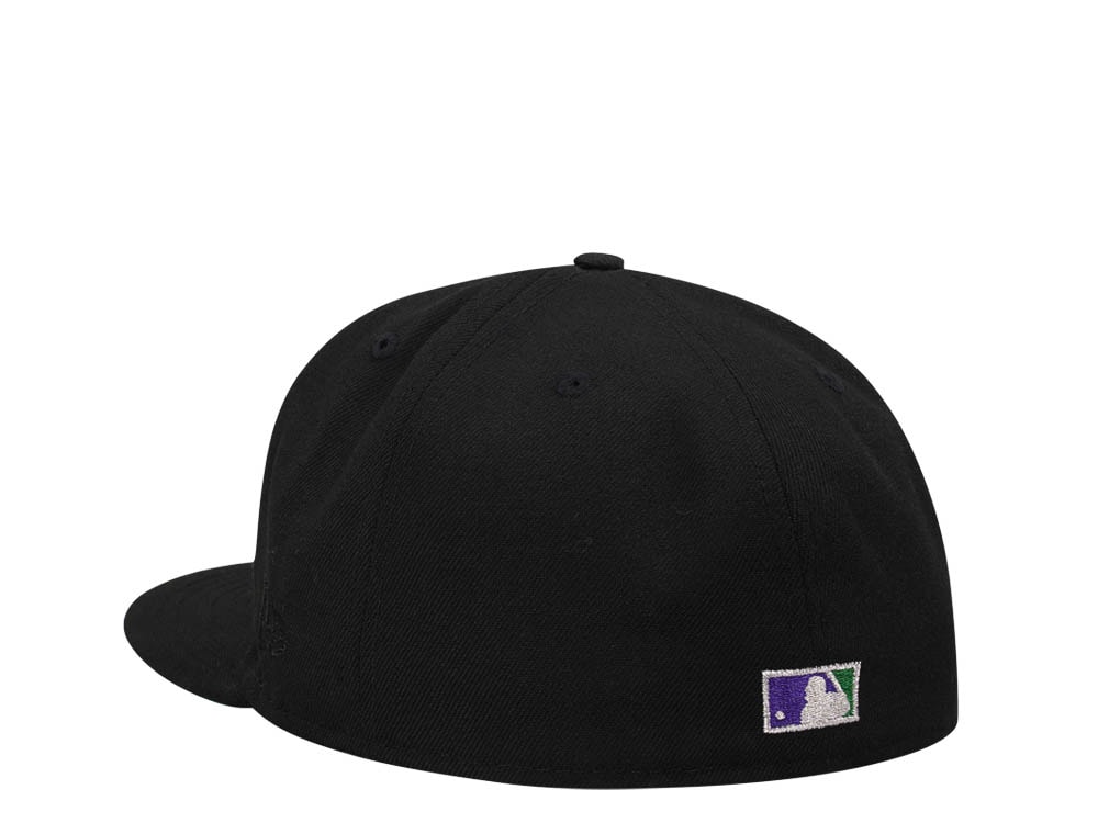 New Era Colorado Rockies All Star Game 1998 Black Throwback Edition 59Fifty Fitted Casquette