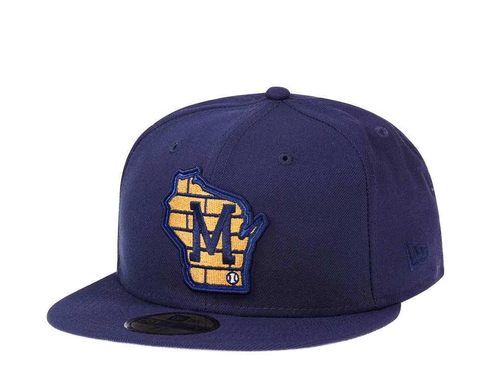 New Era Milwaukee Brewers Alternate Classic Edition 59Fifty Fitted Casquette