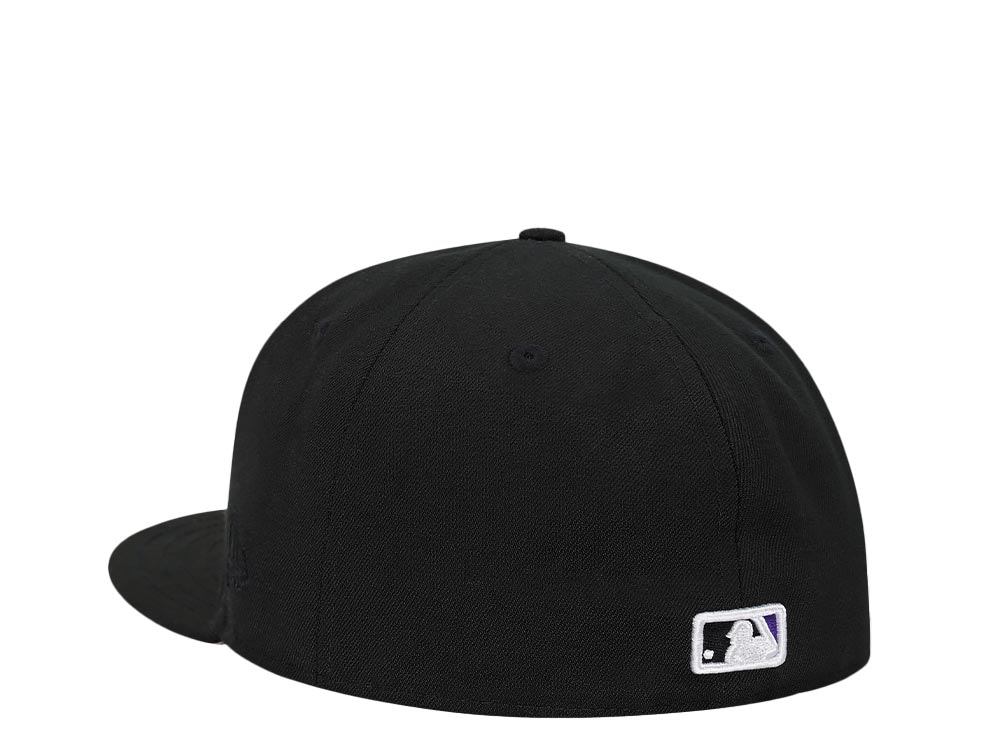 New Era Colorado Rockies 25th Anniversary Black and Pink Edition 59Fifty Fitted Casquette