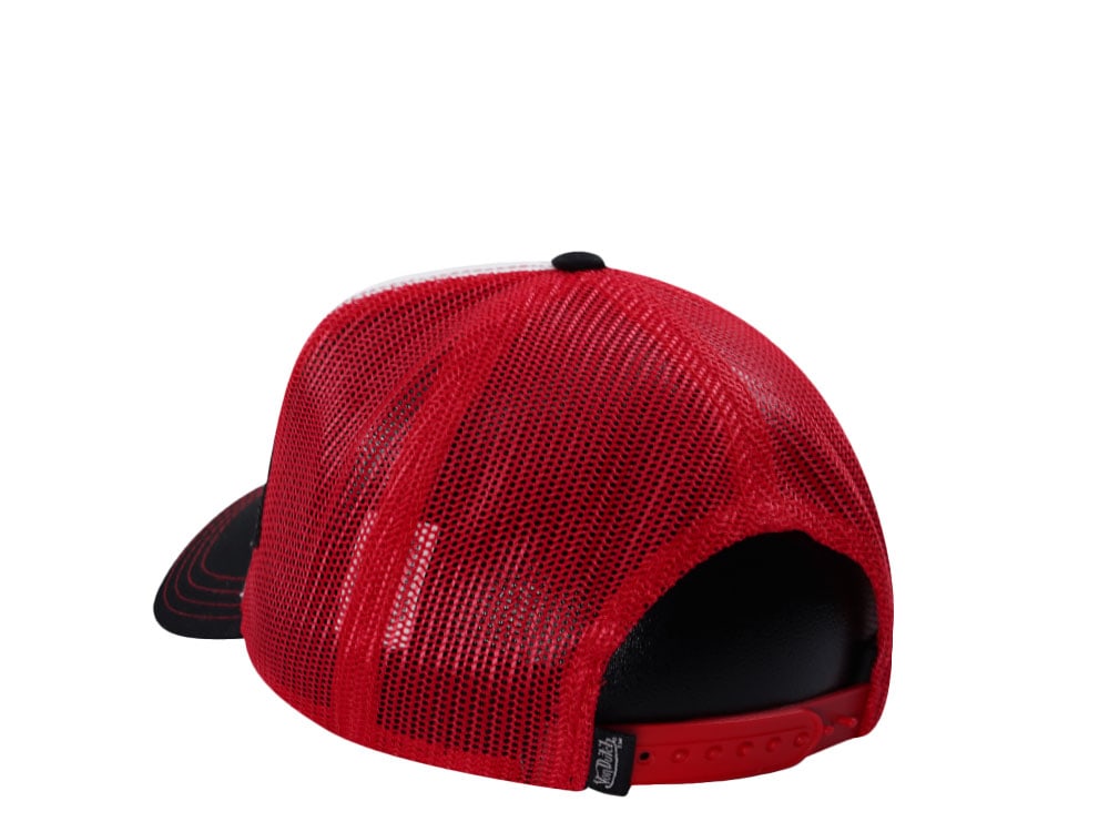 Von Dutch Flying Eye Red White Trucker Snapback Casquette