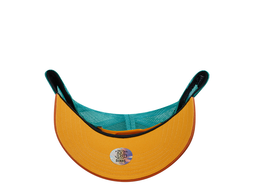 Djinns Food Croissant Black Trucker Snapback Casquette