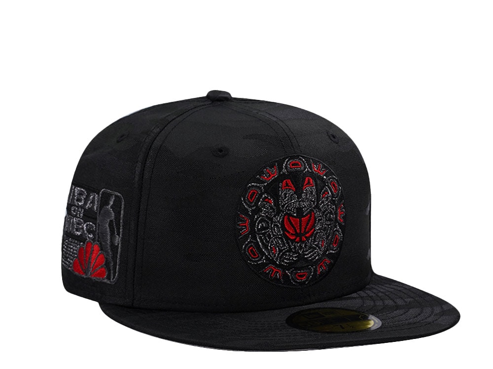 New Era Vancouver Grizzlies NBA on NBC Black Tonal Prime Edition 59Fifty Fitted Casquette