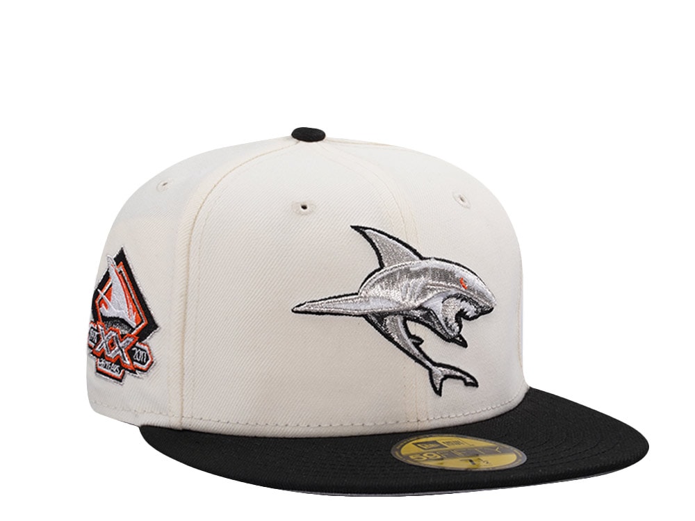 New Era San Jose Sharks 20th Anniversary Chrome Two Tone Edition 59Fifty Fitted Casquette