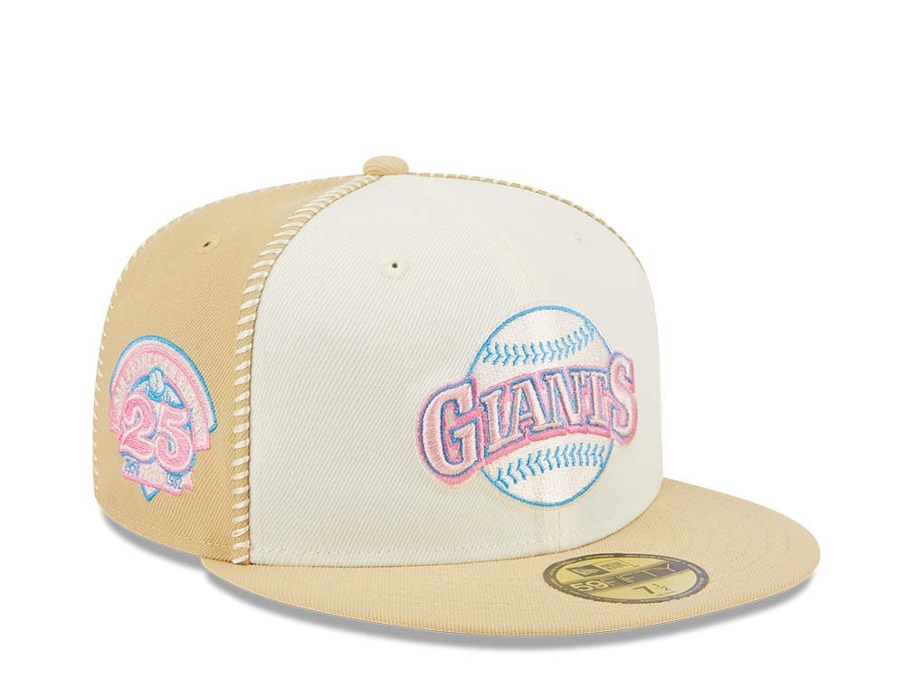 New Era San Francisco Giants Stitch 25th Anniversary Gold Edition 59Fifty Fitted Casquette