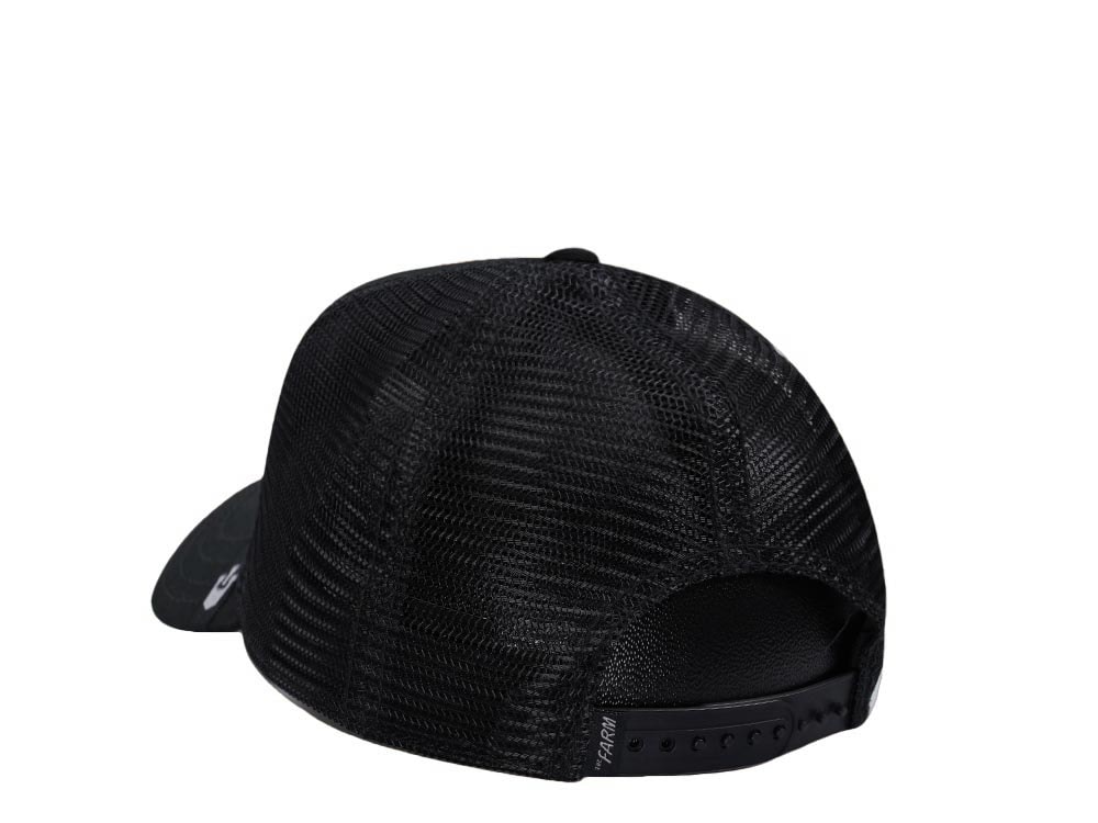 Goorin Bros The White Tiger Black White Trucker Snapback Casquette
