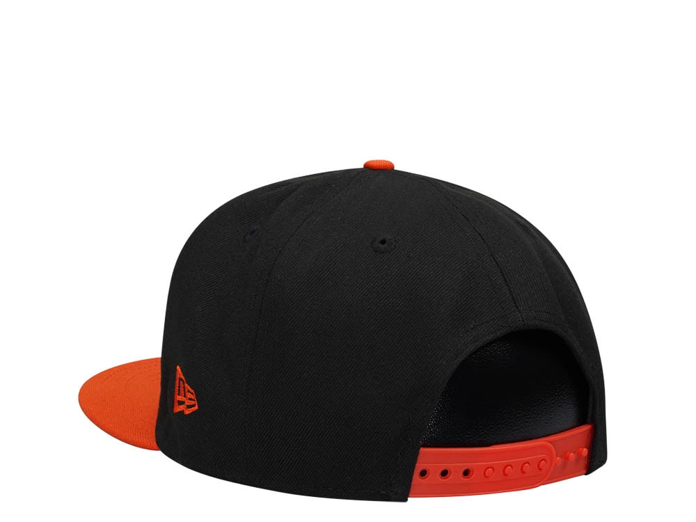 New Era Cincinnati Bengals Black and Orange Two Tone Edition 9Fifty Snapback Casquette