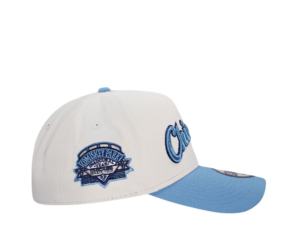 New Era Chicago White Sox Inaugural Year 1991 Chrome Two Tone Edition 9Forty A Frame Snapback Casquette