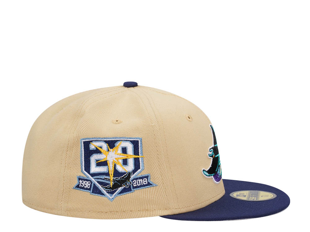 New Era Tampa Bay Rays 20th Anniversary Vegas Two Tone Edition 59Fifty Fitted Casquette