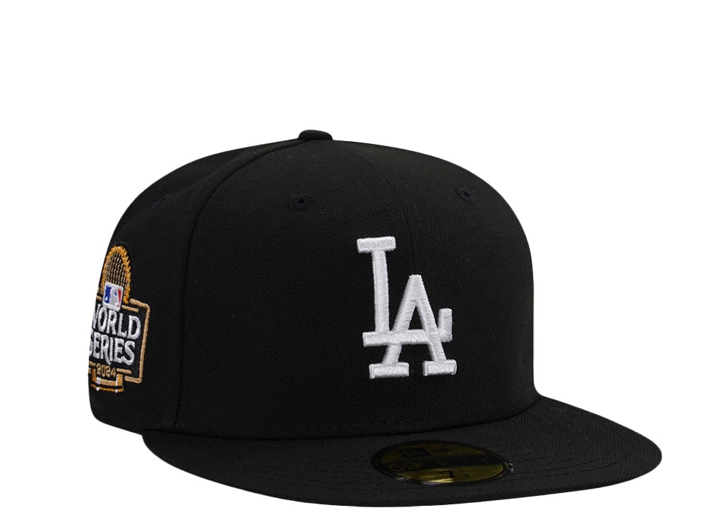 New Era Los Angeles Dodgers World Series 2024 Black Edition 59Fifty Fitted Casquette