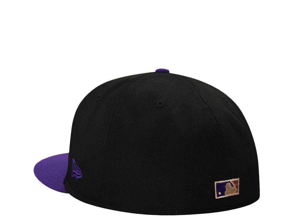 New Era Colorado Rockies 10th Anniversary Black Two Tone Edition 59Fifty Fitted Casquette