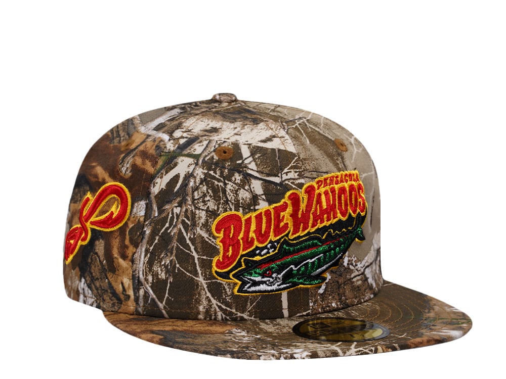 New Era Pensacola Blue Wahoos Realtree Edition 59Fifty Fitted Casquette