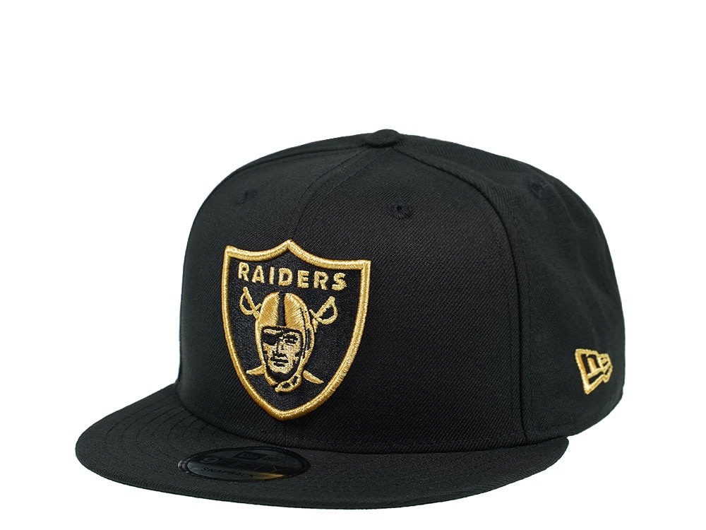 New Era Las Vegas Raiders Black and Gold Edition 9Fifty Snapback Casquette